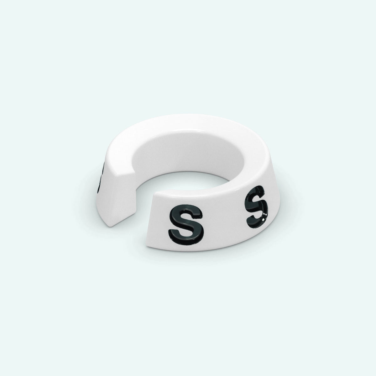 Size Ear Cuff - White / S