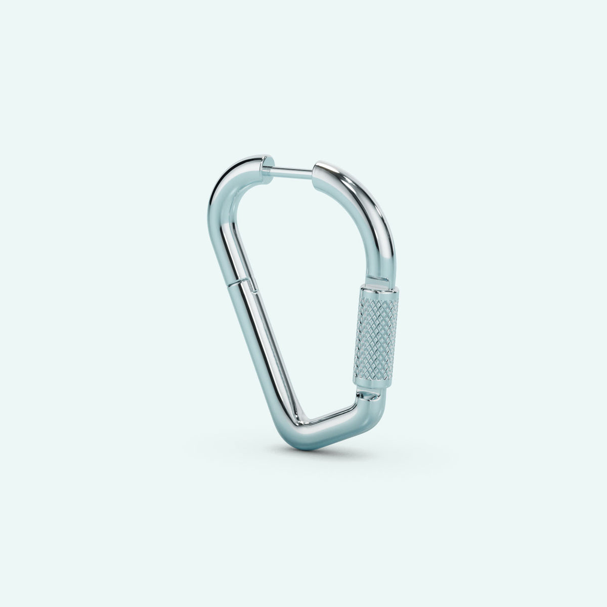 Mini Carabiner Earring