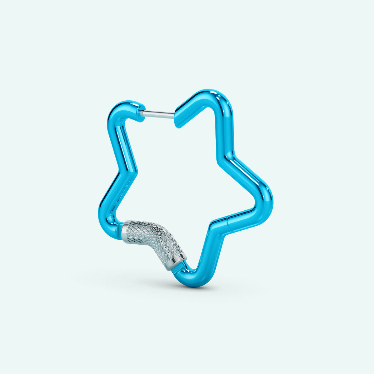 Mini Star Carabiner Earring